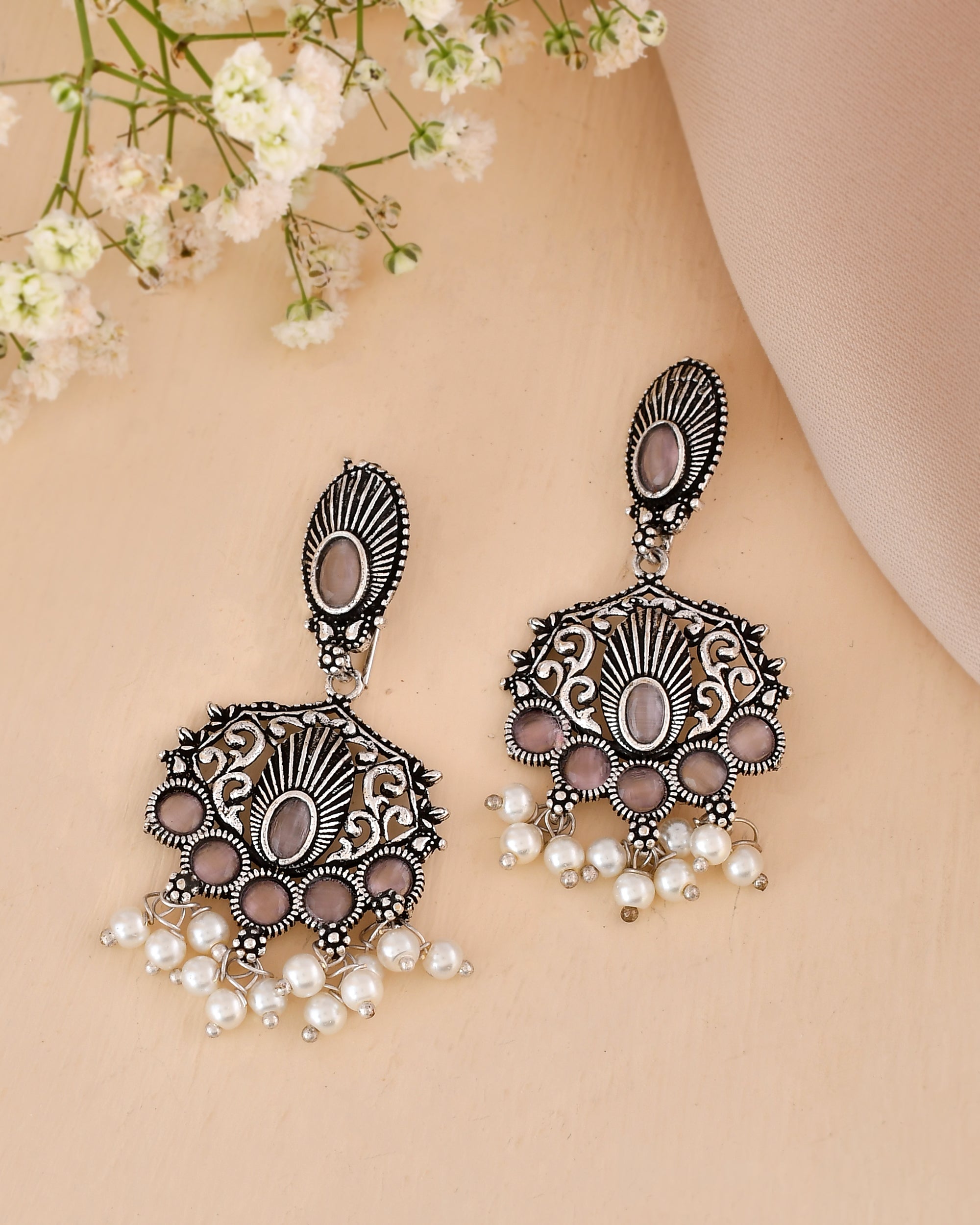 Gulabi Shringar Dandiya Necklace Set